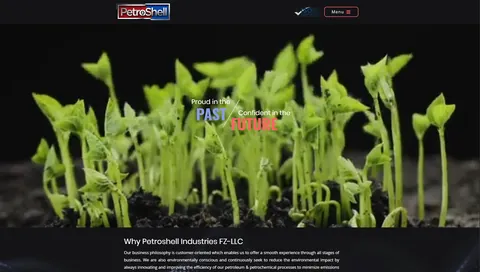 PetroShell website preview