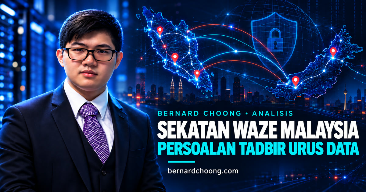 Sekatan Waze Malaysia Sebenarnya Persoalan Tadbir Urus Data cover image